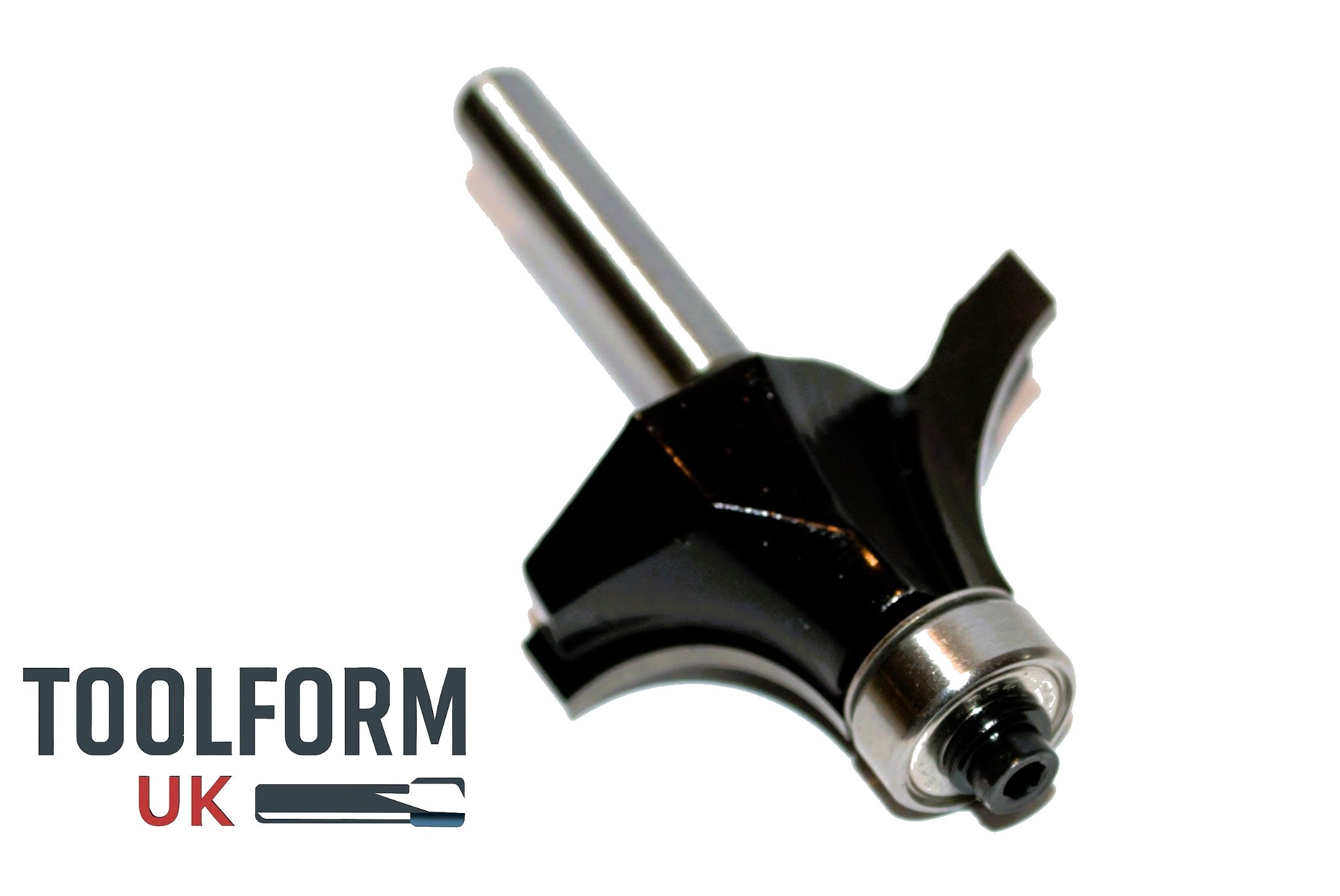 6mm Radius Roundover Router Bit with Bottom Bearing 1/4 shank – Carbide Edge Rounding Cutter for Wood