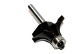 12.5mm Radius Roundover Router Bit with Bottom Bearing 1/4 shank – Carbide Edge Rounding Cutter for Wood