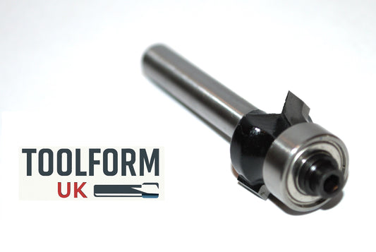 Radius Roundover Router Bit with Bottom Bearing 1/4 shank – Carbide Edge Rounding Cutter for Wood