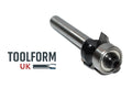 1 mm Radius Roundover Router Bit with Bottom Bearing 1/4 shank – Carbide Edge Rounding Cutter for Wood