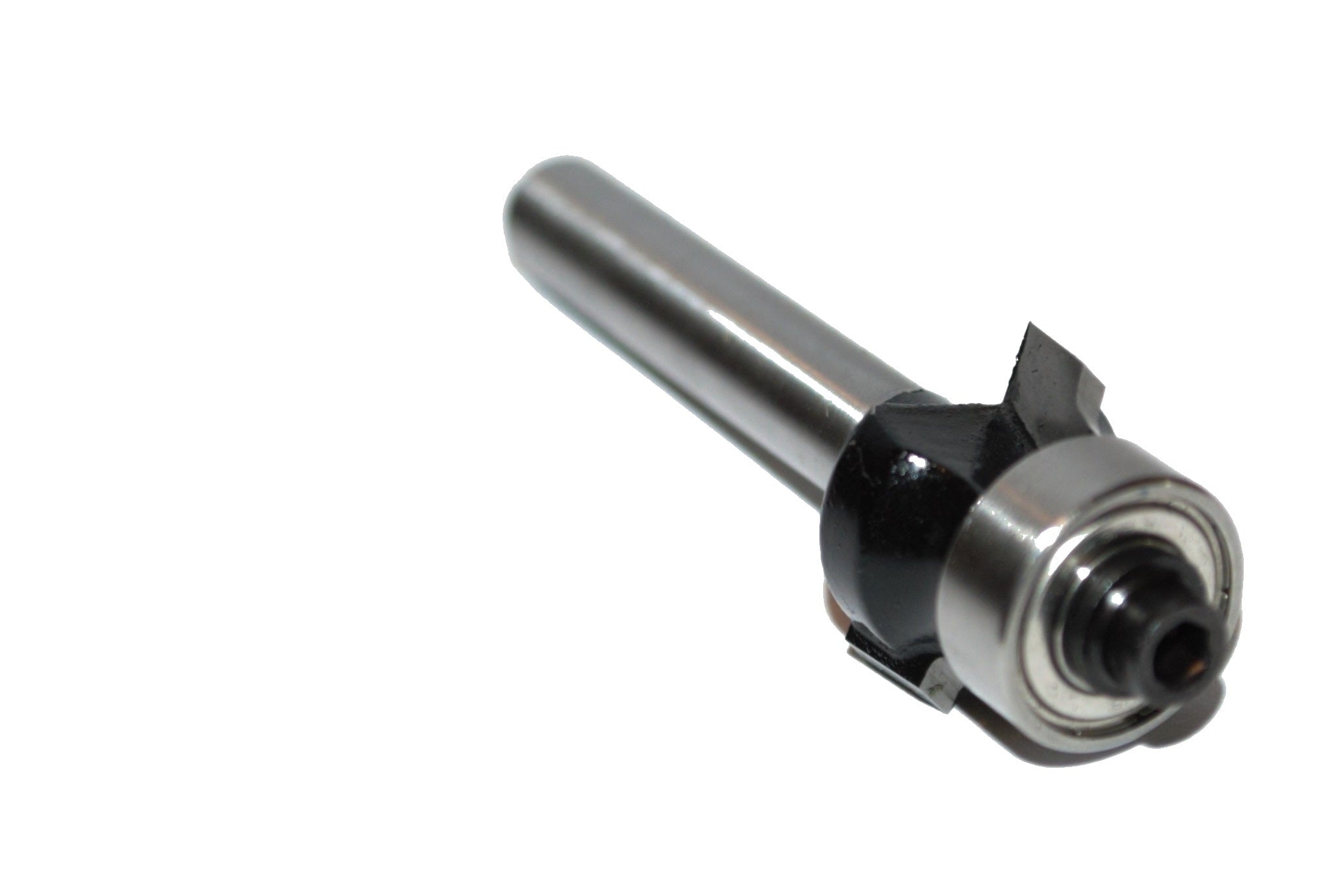 12.5mm Radius Roundover Router Bit with Bottom Bearing 1/4 shank – Carbide Edge Rounding Cutter for Wood