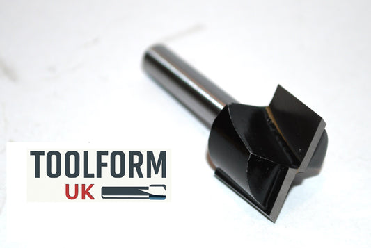 20mm CNC Spoilboard Surfacing Bit – 1/4" Shank Carbide Flattening Router Bit