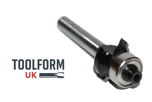 1 mm Radius Roundover Router Bit with Bottom Bearing 1/4 shank – Carbide Edge Rounding Cutter for Wood