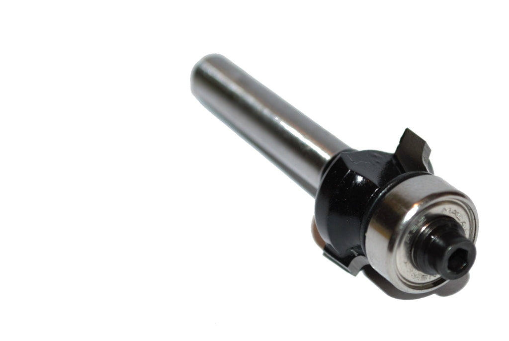 6mm Radius Roundover Router Bit with Bottom Bearing 1/4 shank – Carbide Edge Rounding Cutter for Wood