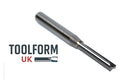 4mm 2 Flute Straight Router Bit – 1/4" Shank Solid Carbide CNC Cutter for Wood