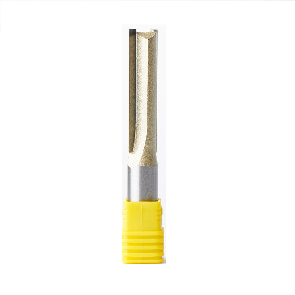 1/2" Shank 2 Flute Straight Router Bit 30mm cut length – Carbide Cutter for Wood & Worktops