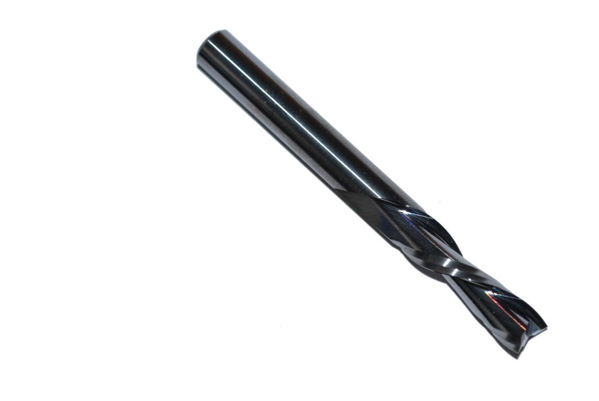 6.35mm cut diameter, 1/4" Shank, Downcut Spiral Router Bit – 2 Flute Carbide