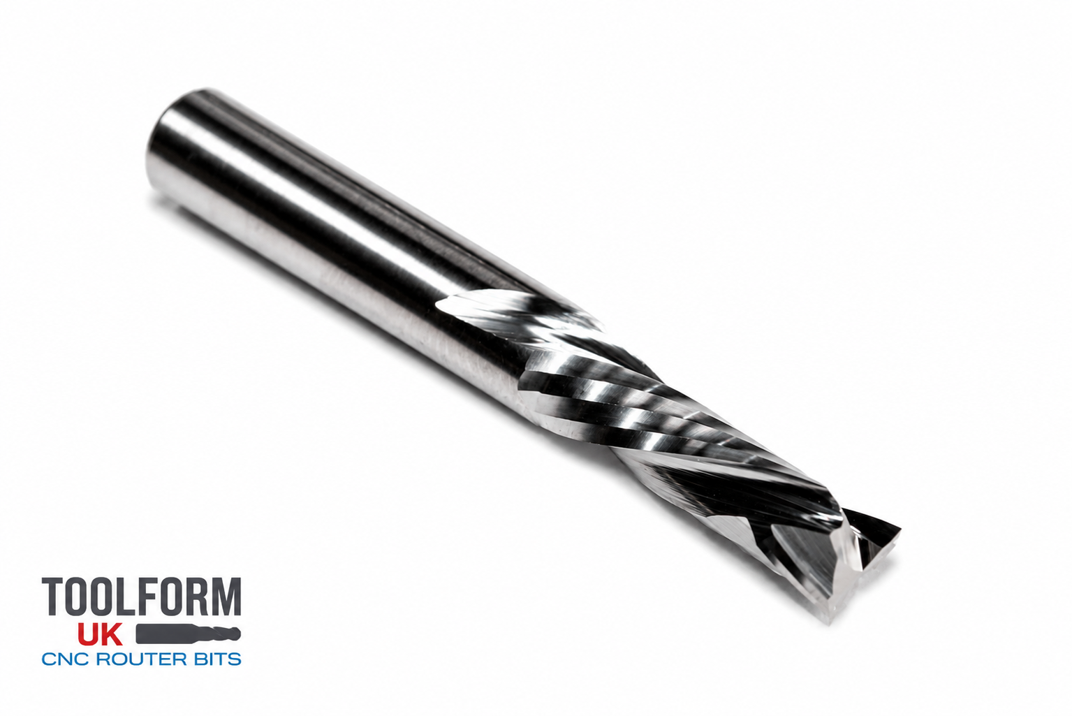 6mm solid carbide compression cutter 1/4" shank for CNC routing

